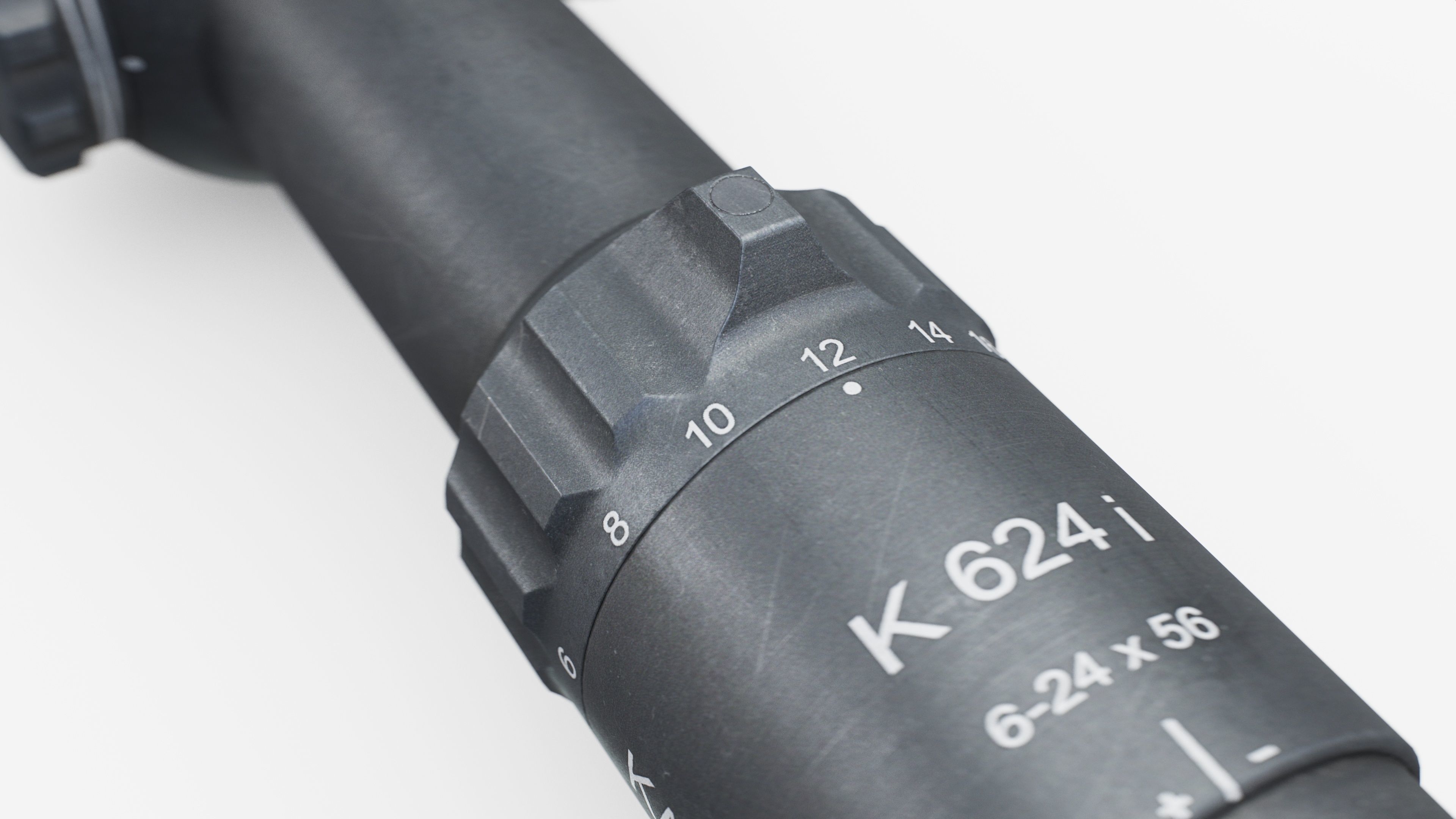Kahles K624i 6-24x56mm Precision Rifle Scope Low-poly 3D model_11