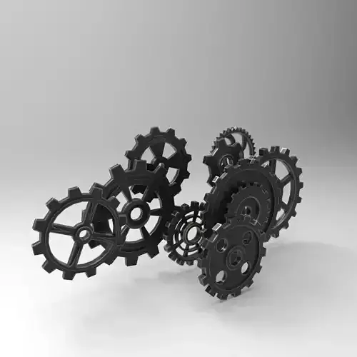 steampunk gears collection