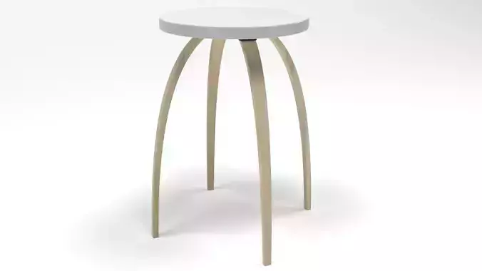 Kitchen Stylish Chair - 3ds Max