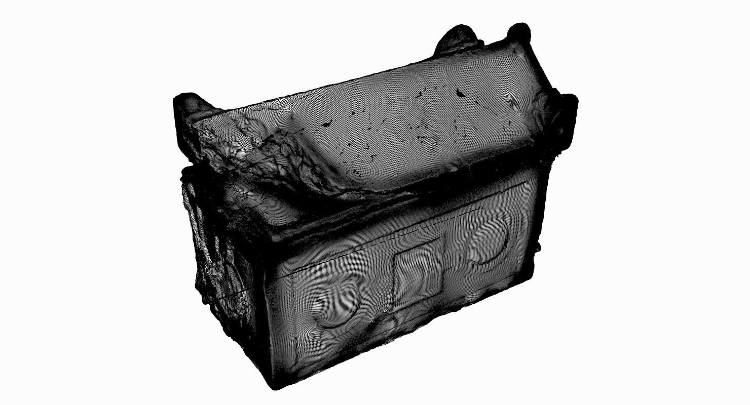 Tombstone Pack Low-poly 3D model_8