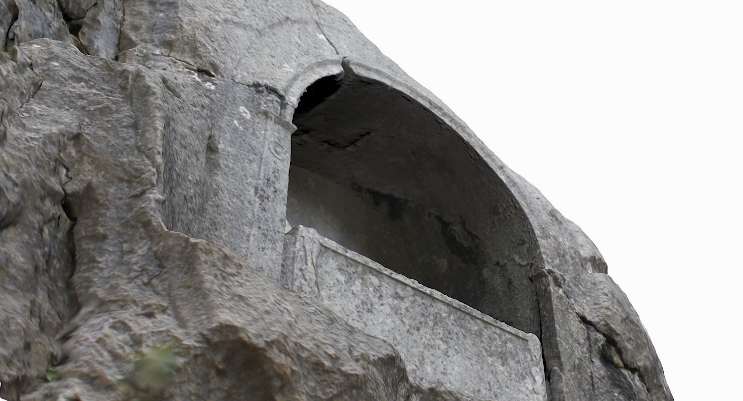 Tombstone Pack Low-poly 3D model_38