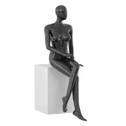 Abstract female mannequin 15 3D model
