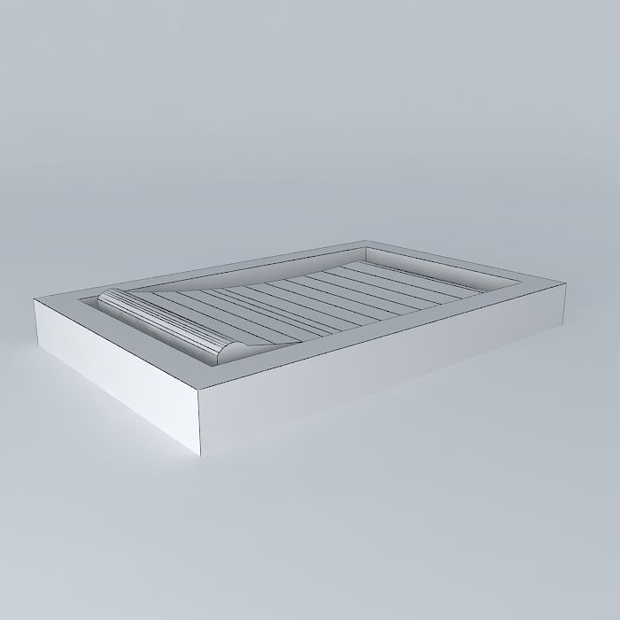 Rocker On Off Switch for Cisco Power Supplies 3D model_4