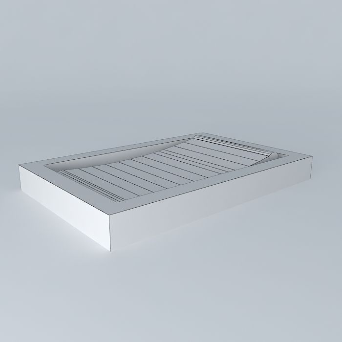 Rocker On Off Switch for Cisco Power Supplies 3D model_3