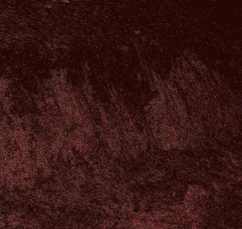 Sand Cliffs Low-poly 3D model_22