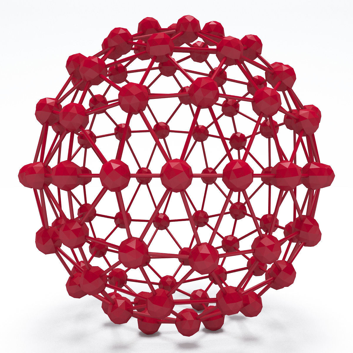 Futuristic Sphere Shape 3D Printing Model 3D print model_3