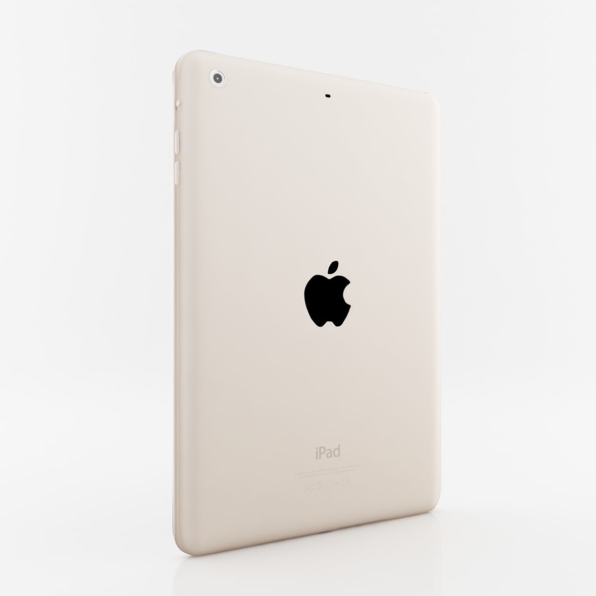 Apple iPad mini 3 Gold 3D model_8
