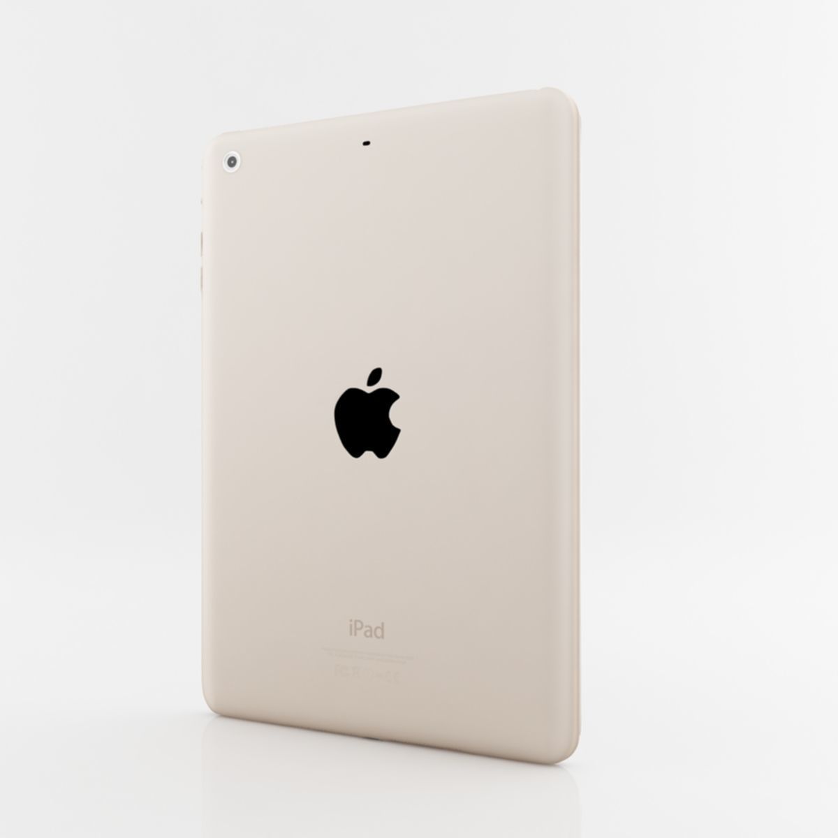 Apple iPad mini 3 Gold 3D model_14