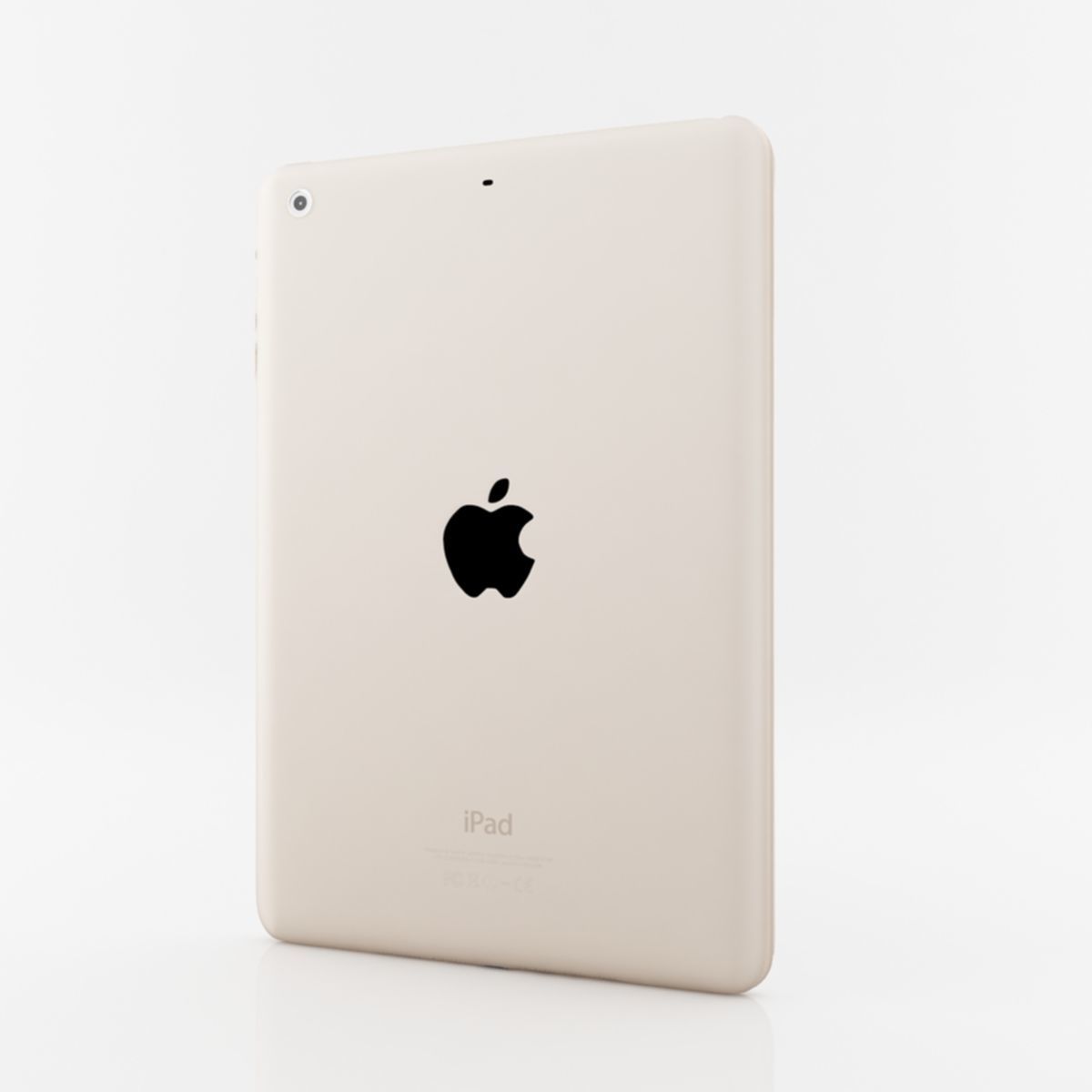Apple iPad mini 3 Gold 3D model_9