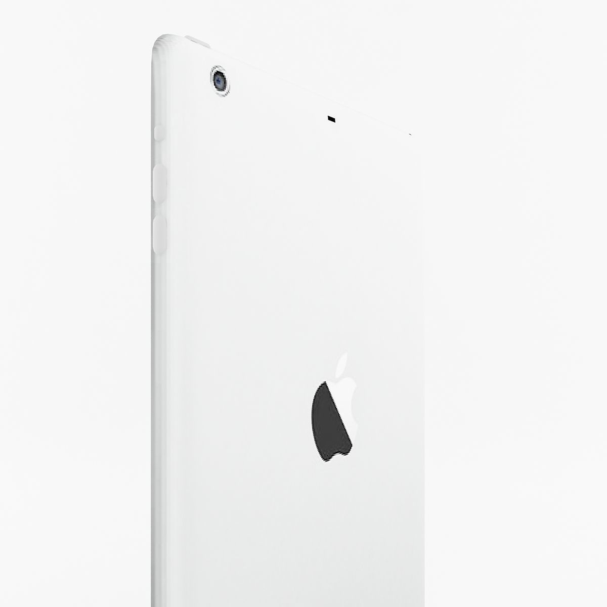 Apple iPad Air White 3D model_6