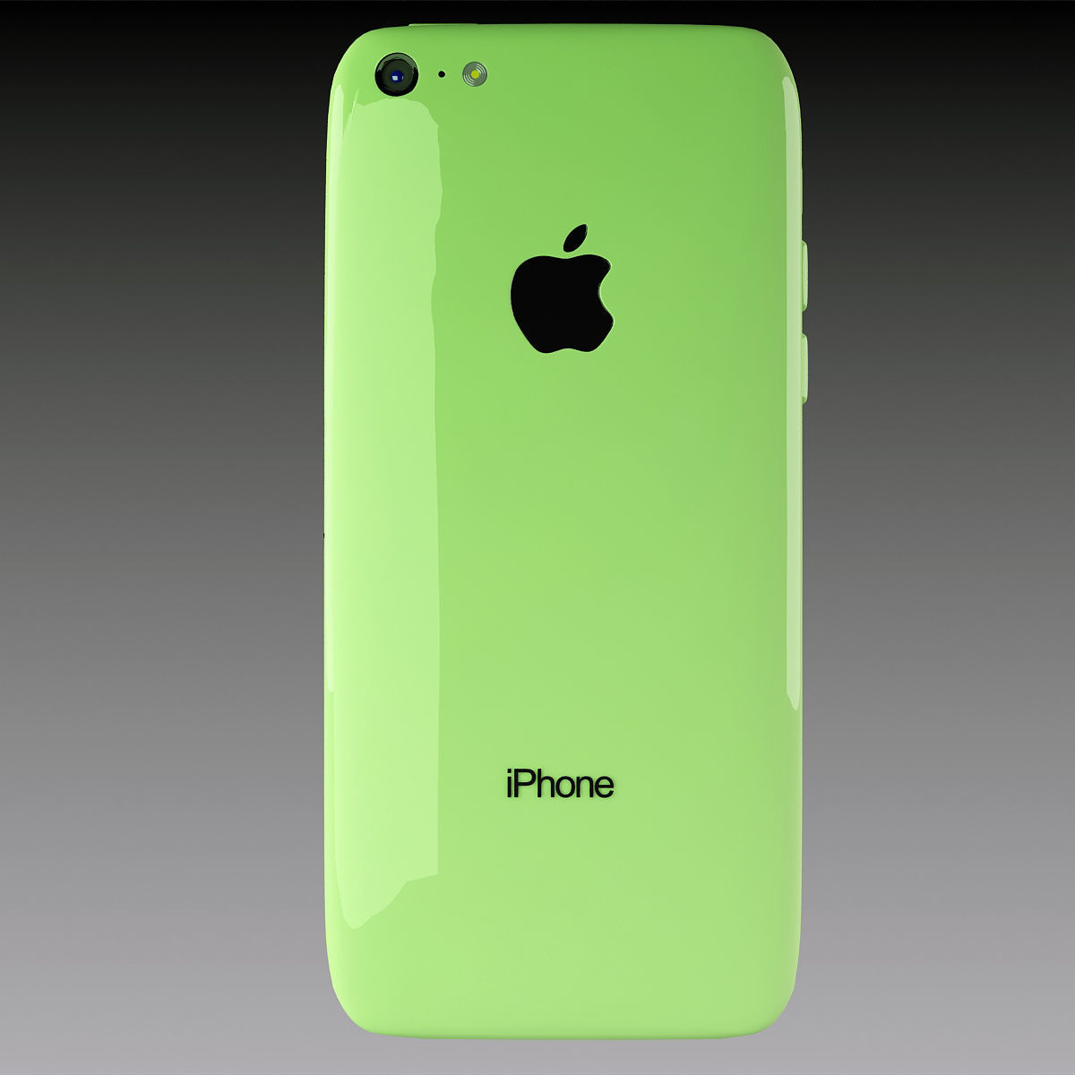 Apple iPhone 5c Green 3D model_4