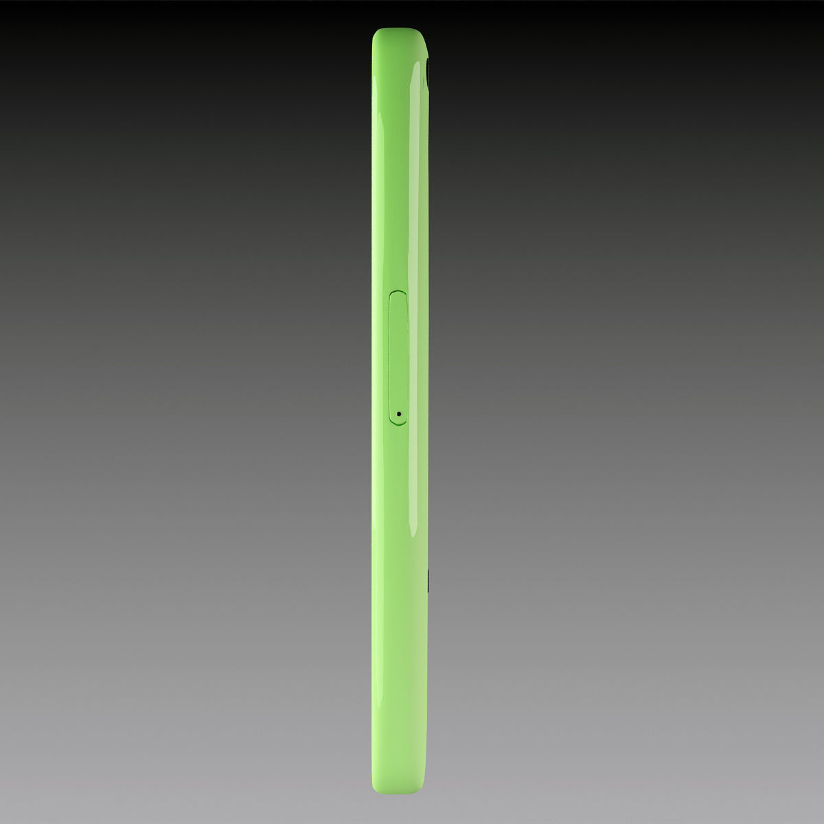 Apple iPhone 5c Green 3D model_5
