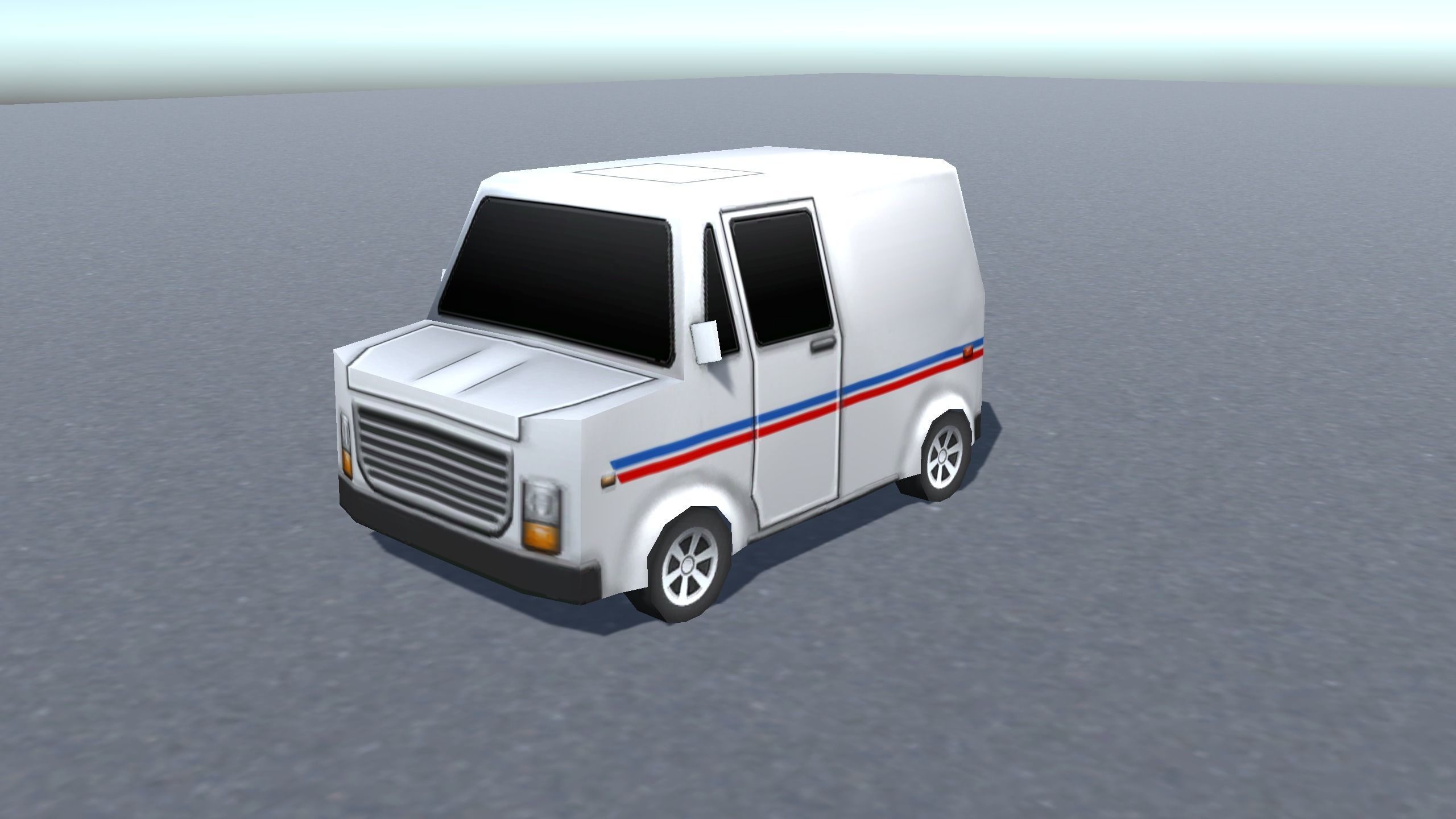 Cartoonic vehicles Pack low-poly 3D models Low-poly 3D model_6