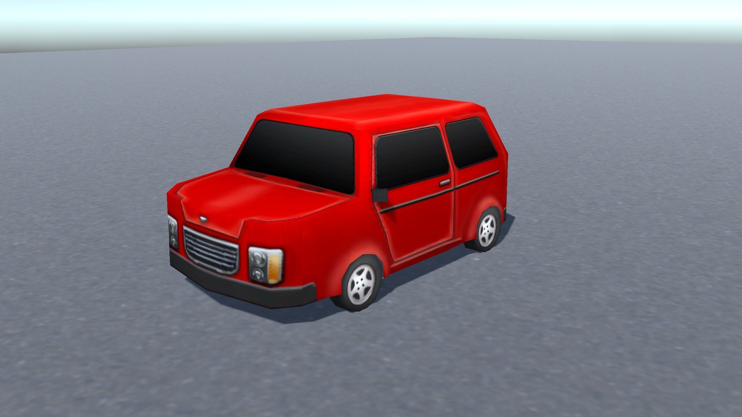 Cartoonic vehicles Pack low-poly 3D models Low-poly 3D model_7