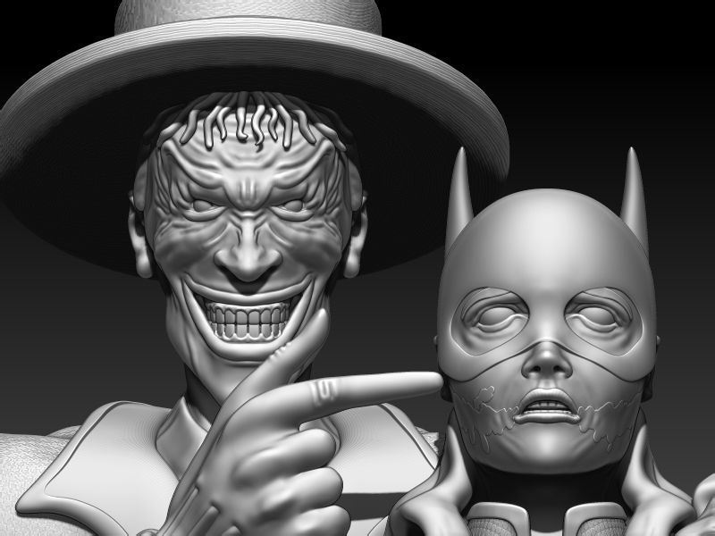 the killing joke 3D print model_1