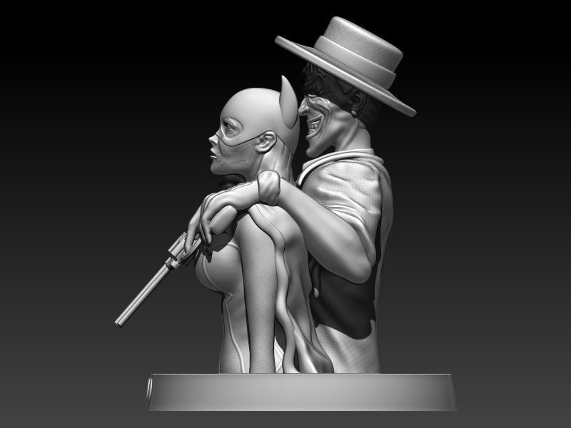 the killing joke 3D print model_5