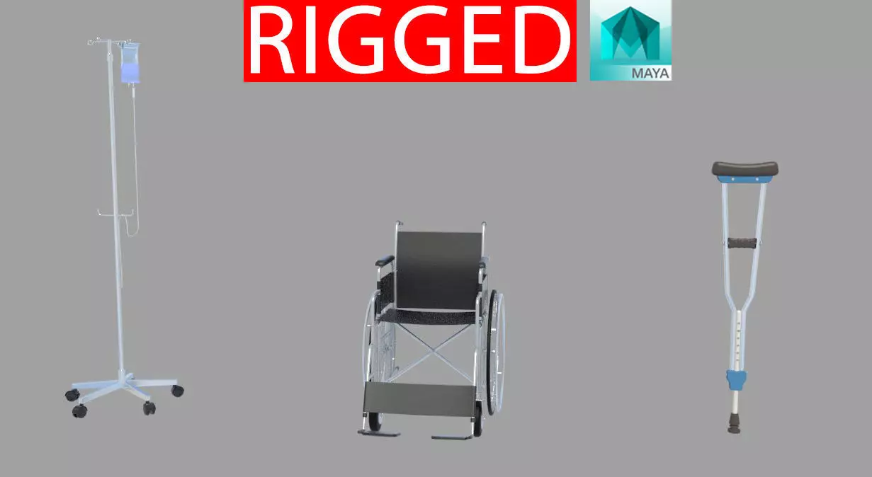 Medical Equipment 3D model_0