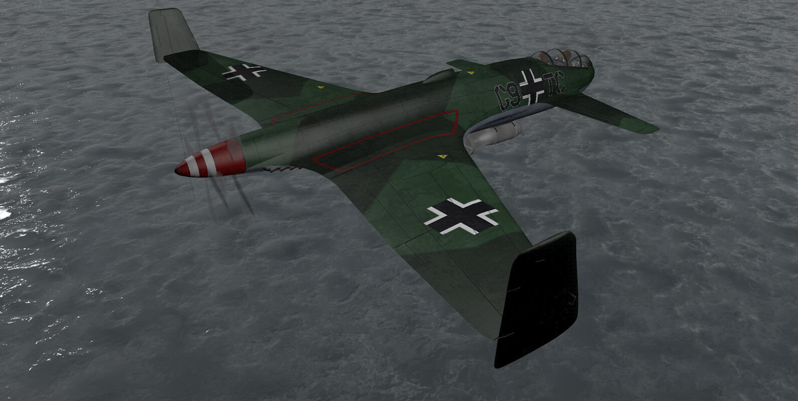Henschel Hs-P-87 3D model_9