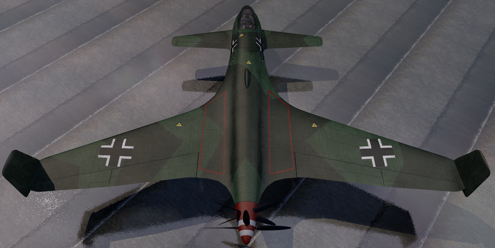 Henschel Hs-P-87 3D model_5