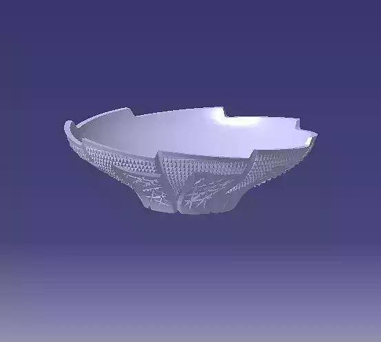 vacation shallow bowl