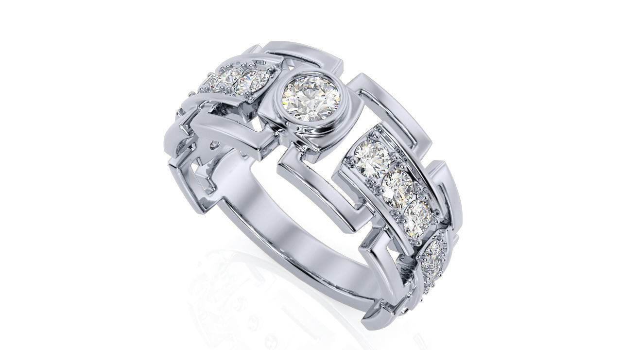 Ring R 0016 3D print model_5