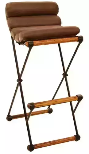 chair with metal base 3D model