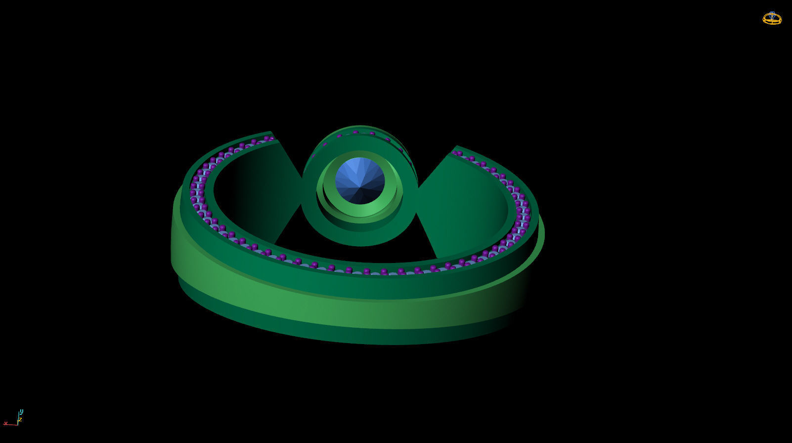 Ring R 0020 3D print model_1