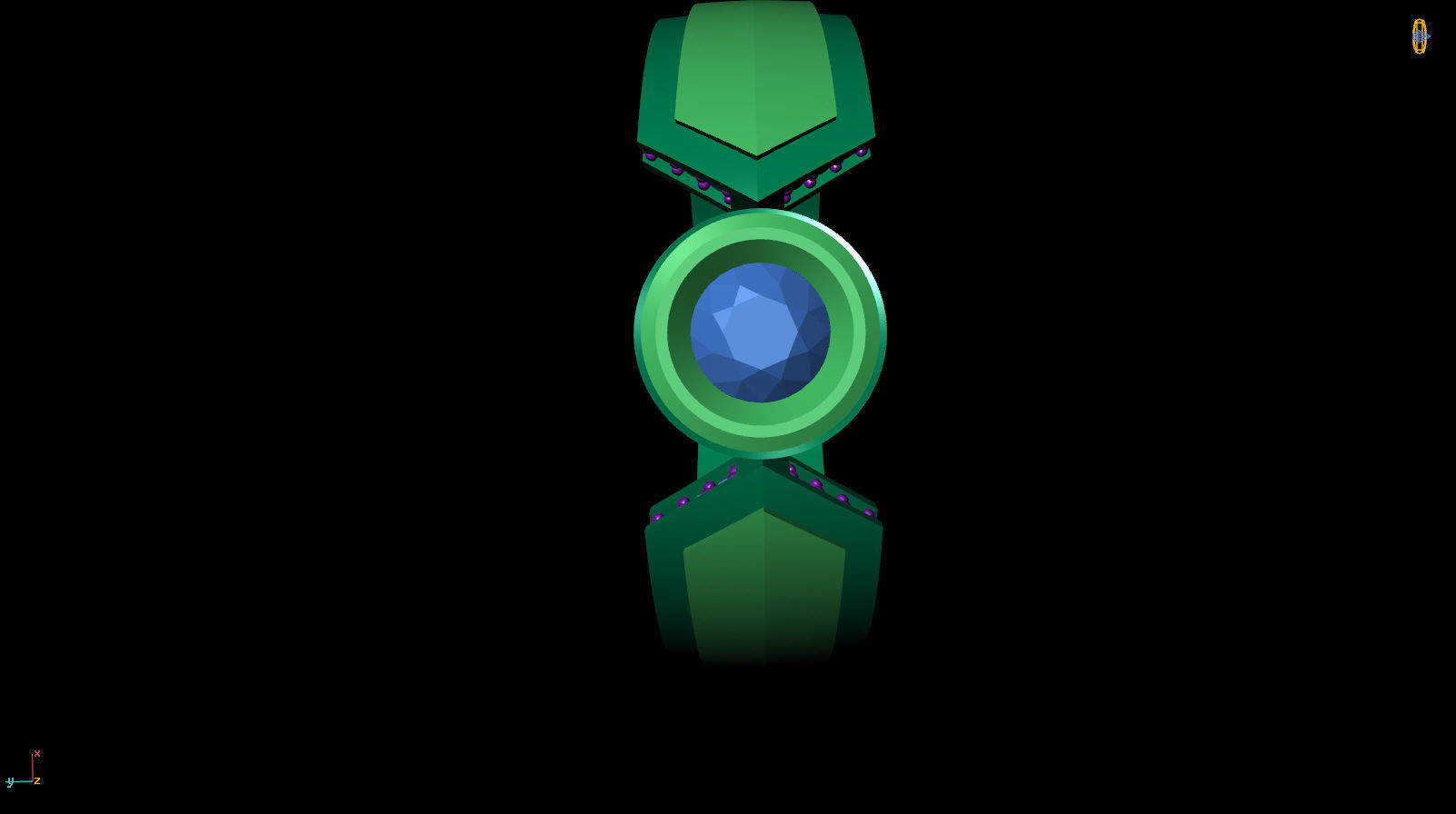 Ring R 0020 3D print model_3