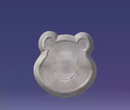bear small bow for 3dprinting