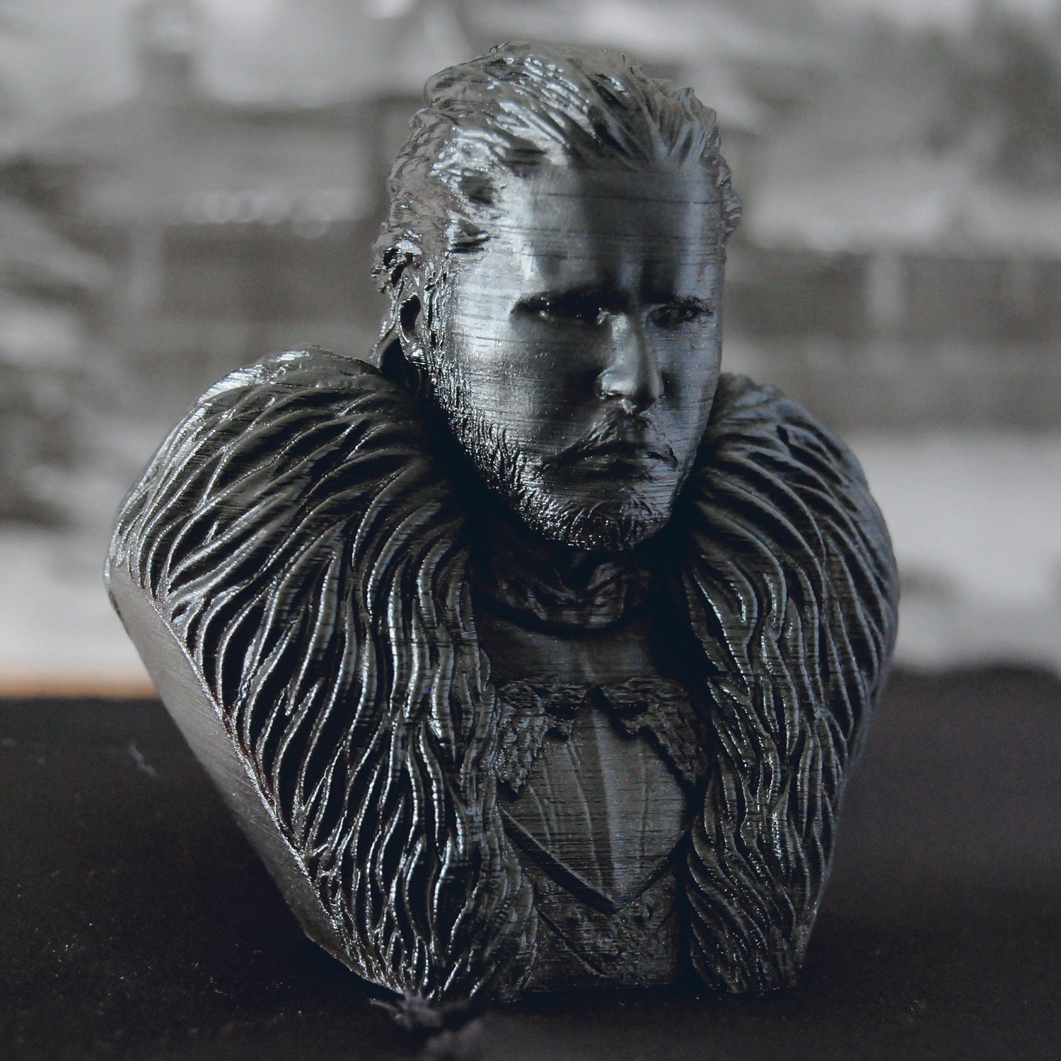 JON SNOW - GAME OF THRONES 3D print model_2