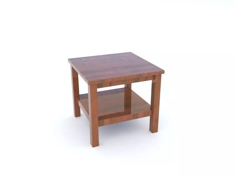HEMNES SIDE TABLE Low-poly 3D model