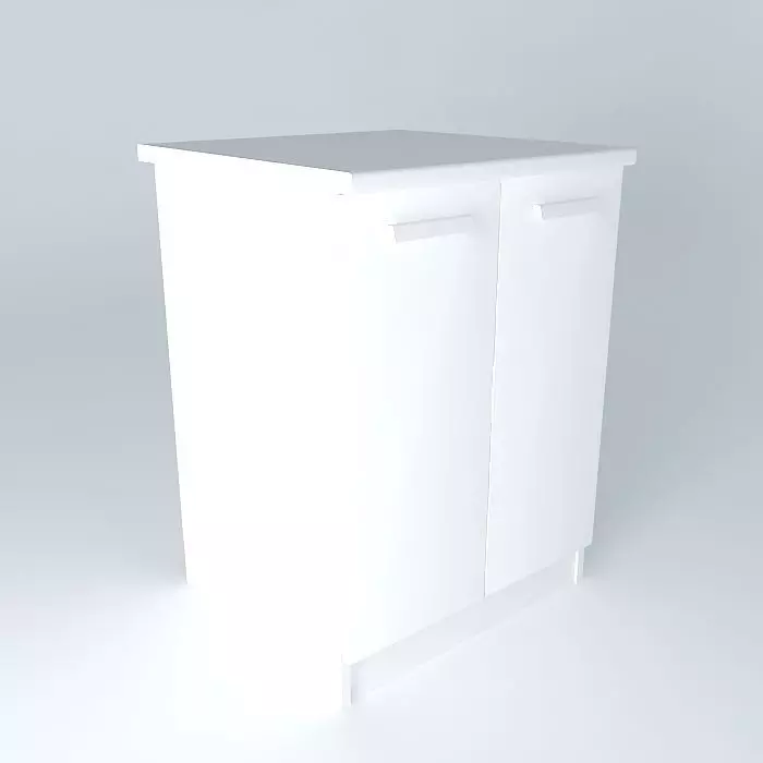 Cabinets cabinet with gold legs Free 3D model_0