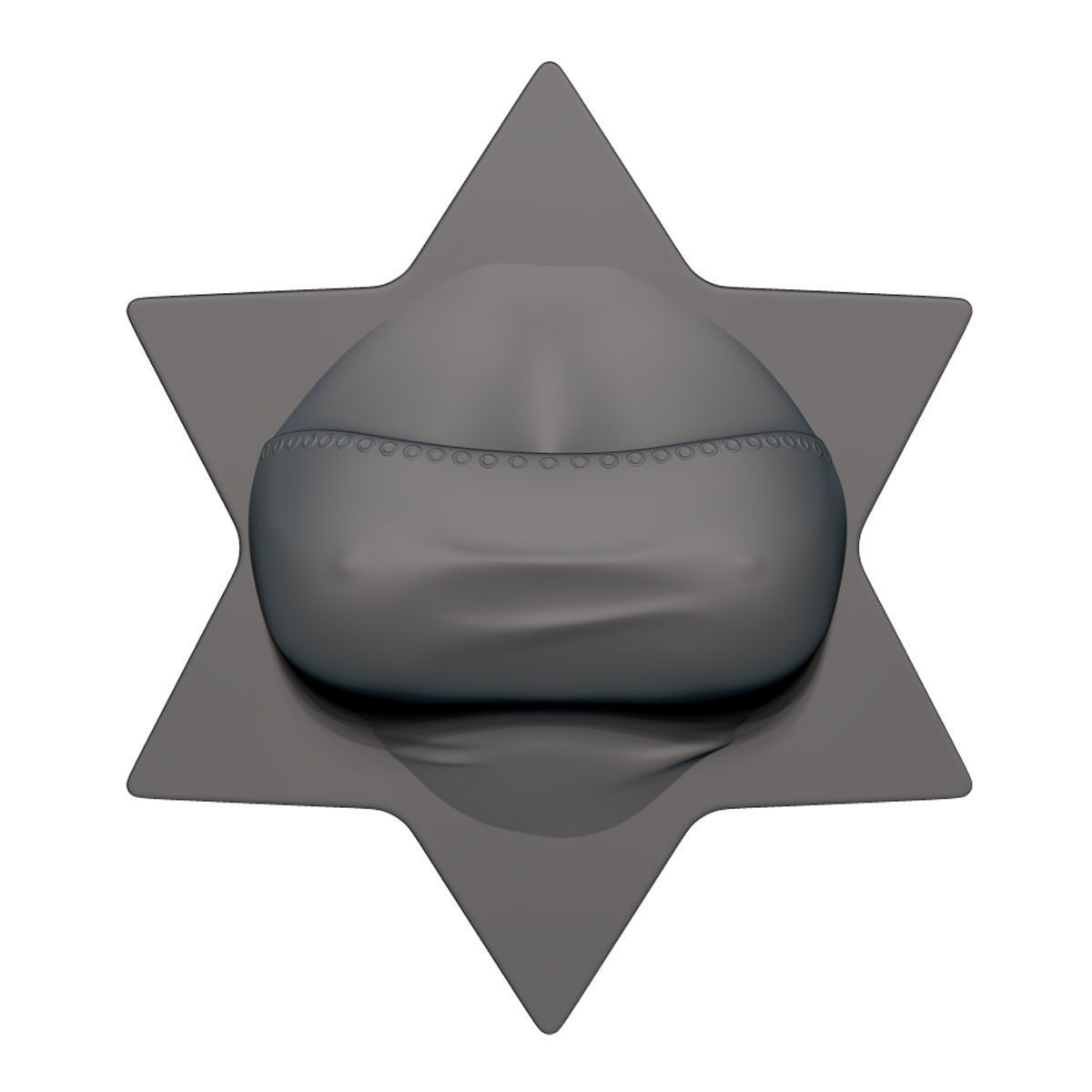 Cleavage Busty Tube Top Fridge Magnets set 3D print model_4