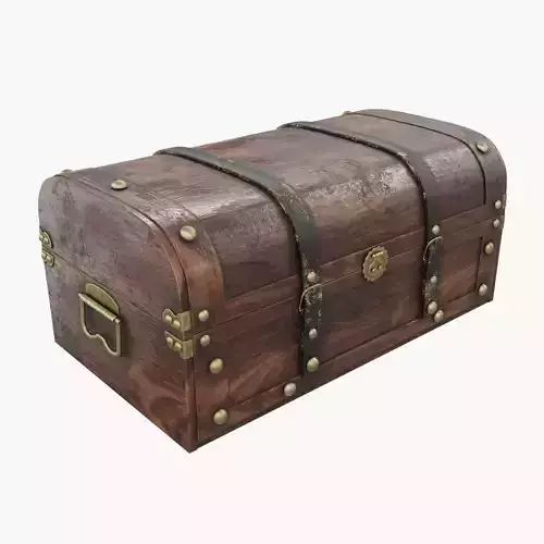 Old chest 03 3D model