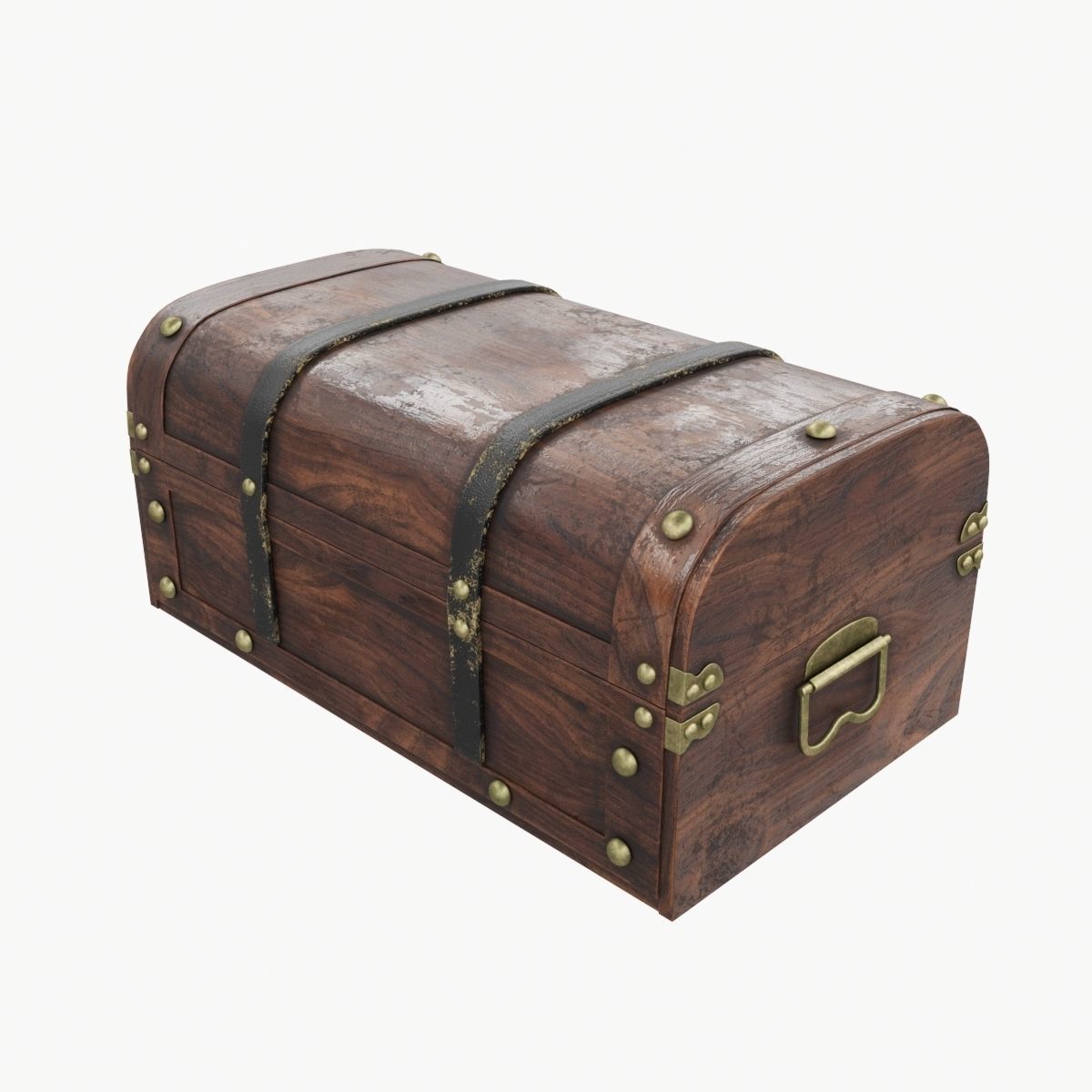 Old chest 03 3D model_1