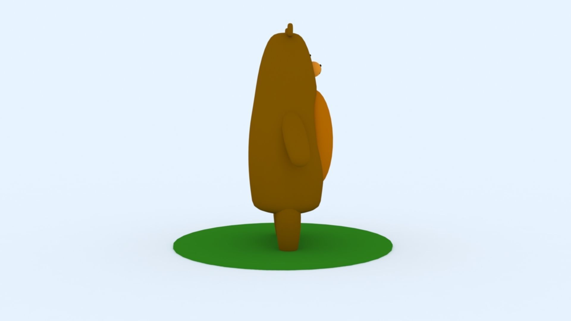 3D Teddy Bear Model 3D print model_4