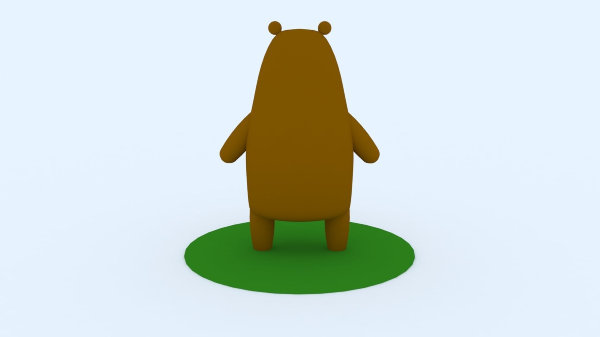 3D Teddy Bear Model 3D print model_5