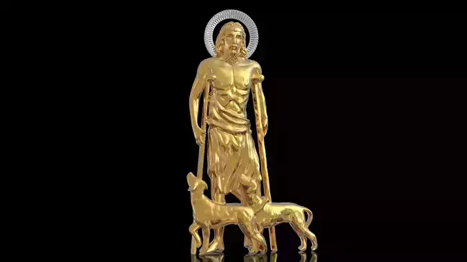 Saint Lazarus  3D print model