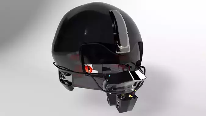 SiFi Military Helmet 3d Modeling 3D model 3D model