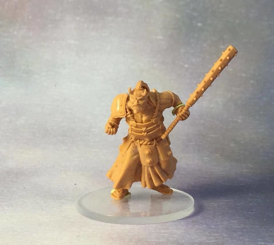 Samourai shugoki - Wabara 35mm scale - 3D print model 3D print model_7