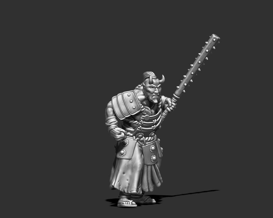 Samourai shugoki - Wabara 35mm scale - 3D print model 3D print model_1