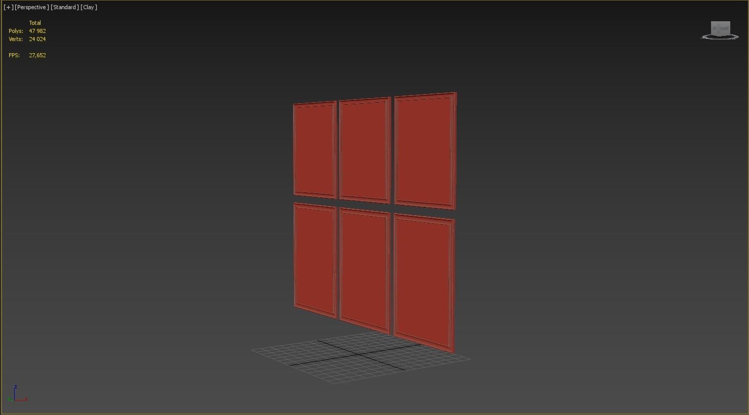 LAURA GRAVES BLACK AND WHITE 3D model_3