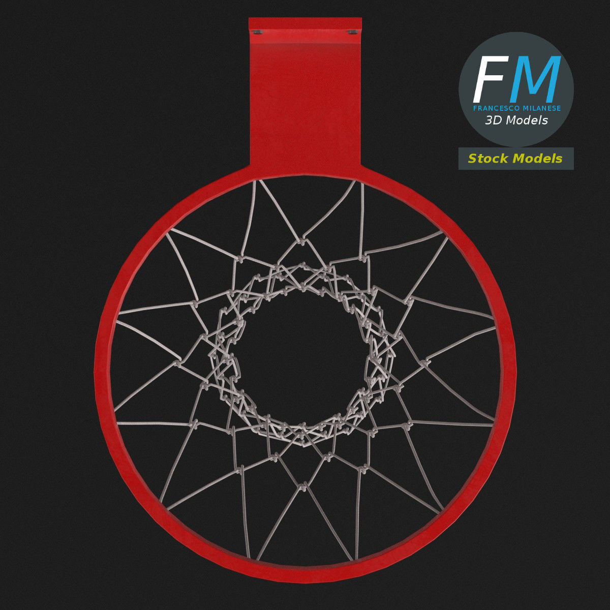 Basket ring 3D model_6