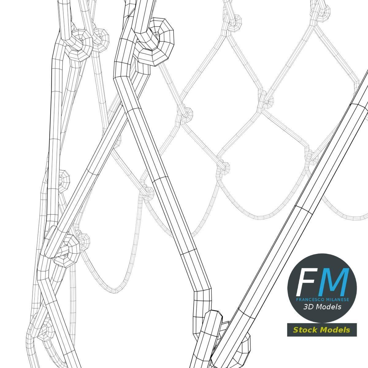Basket ring 3D model_8