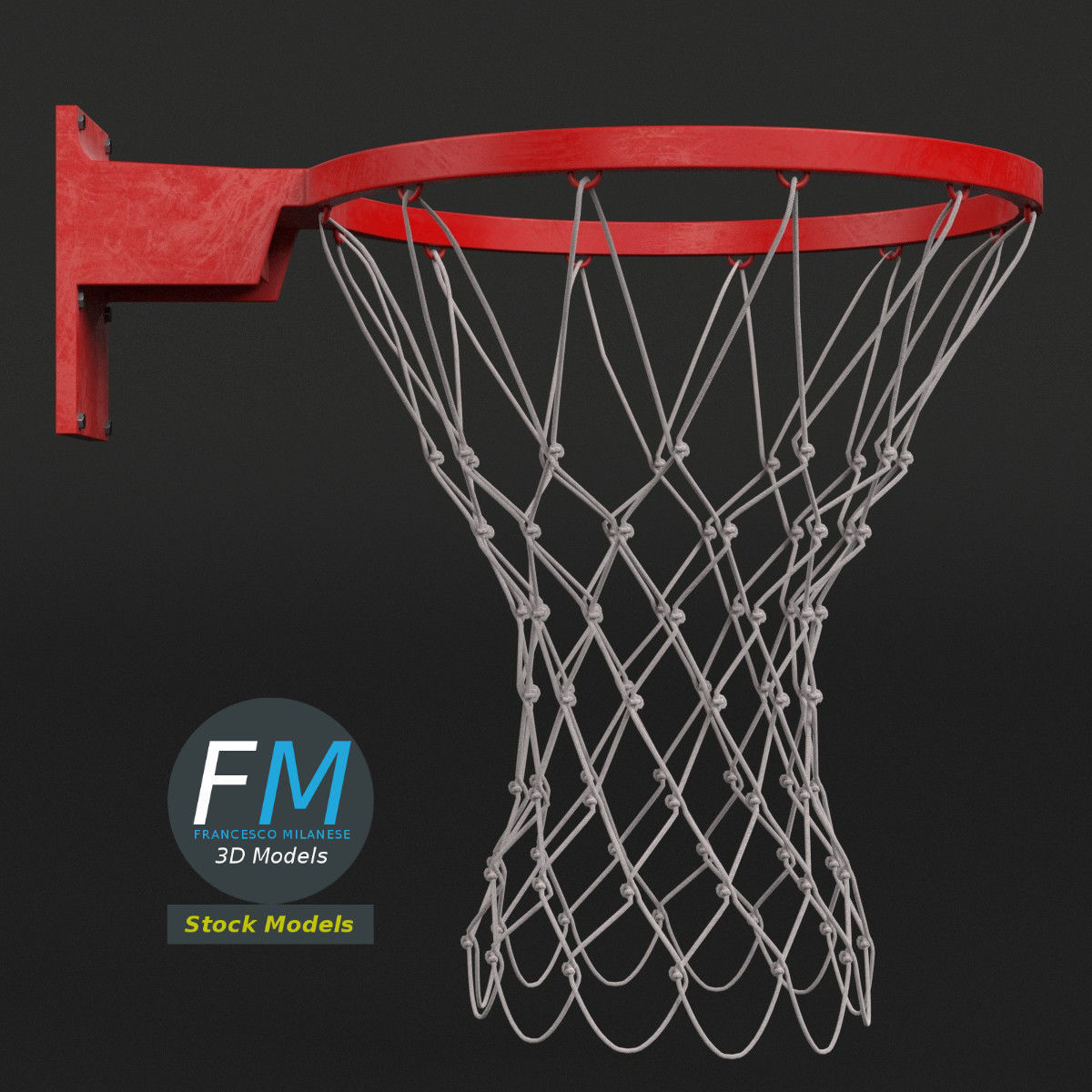 Basket ring 3D model_4