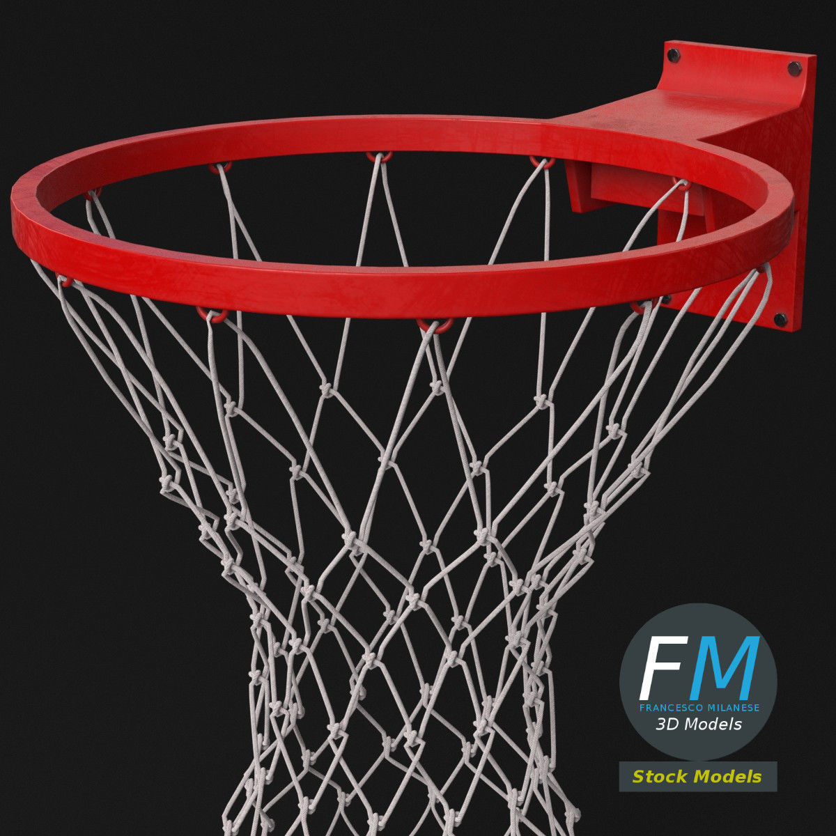 Basket ring 3D model_5