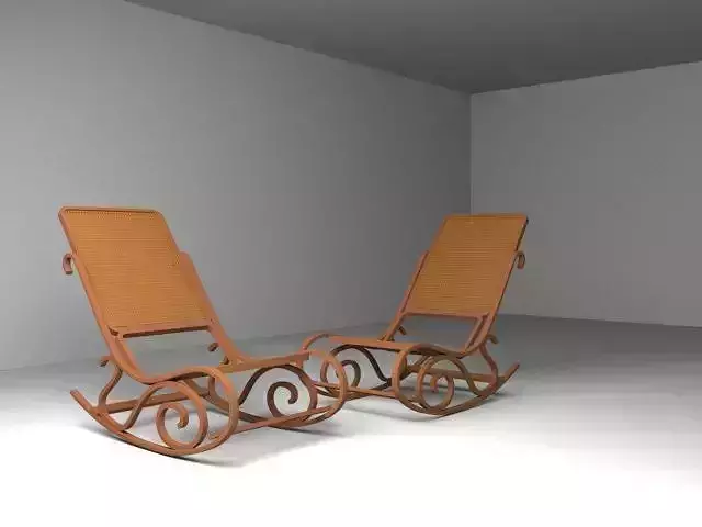 Wooden Rocking Chair