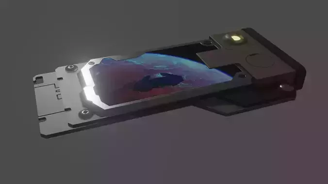 Sci-Fi DataPad 3D model
