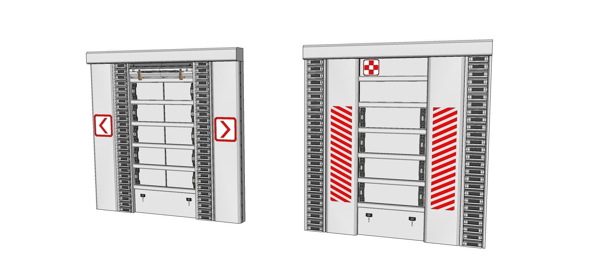 sci-fi Architecture kitbash 25 3D model_15