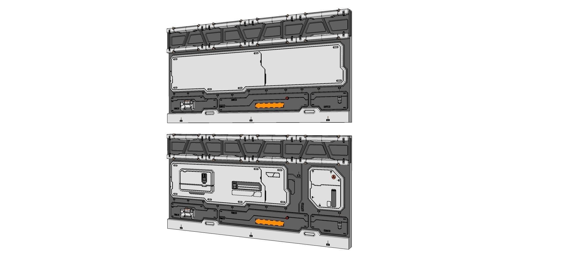 sci-fi Architecture kitbash 25 3D model_13
